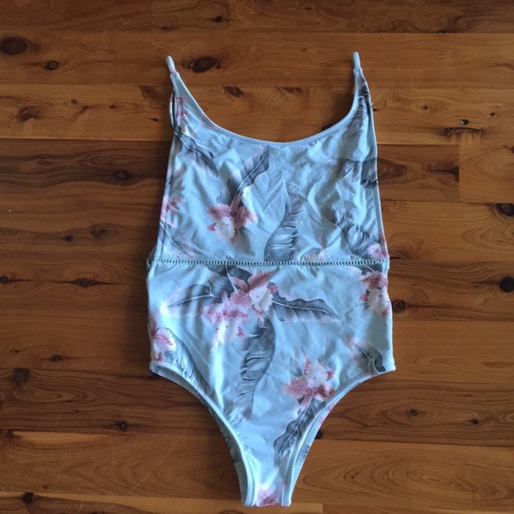 Rhythm Light Blue Print One Piece SMALL